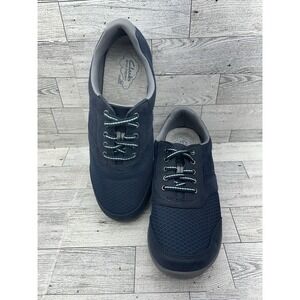 Clarks Shoes Womens 9M Sillian Emma Walking Sneakers Blue‎ Lace Up Low 60718570